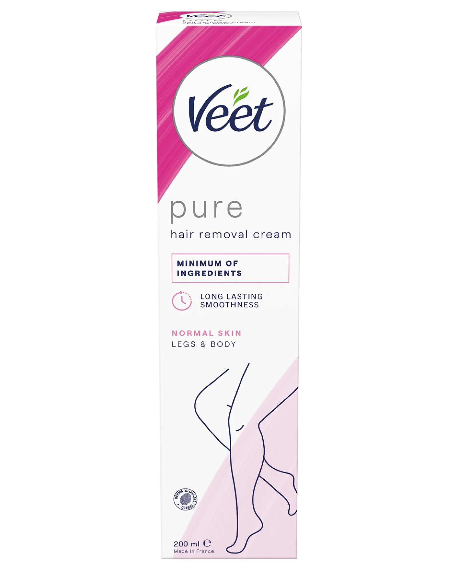 Veet Pure Hårfjerningskrem, 200 ml