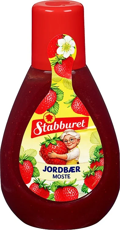 Stabburet jordbærsyltetøy fl  410g