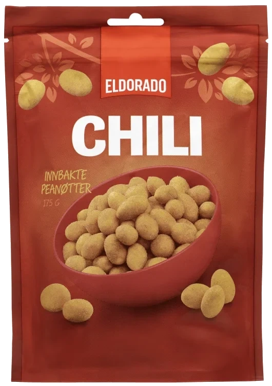 Chilinøtter 175g Eldorado