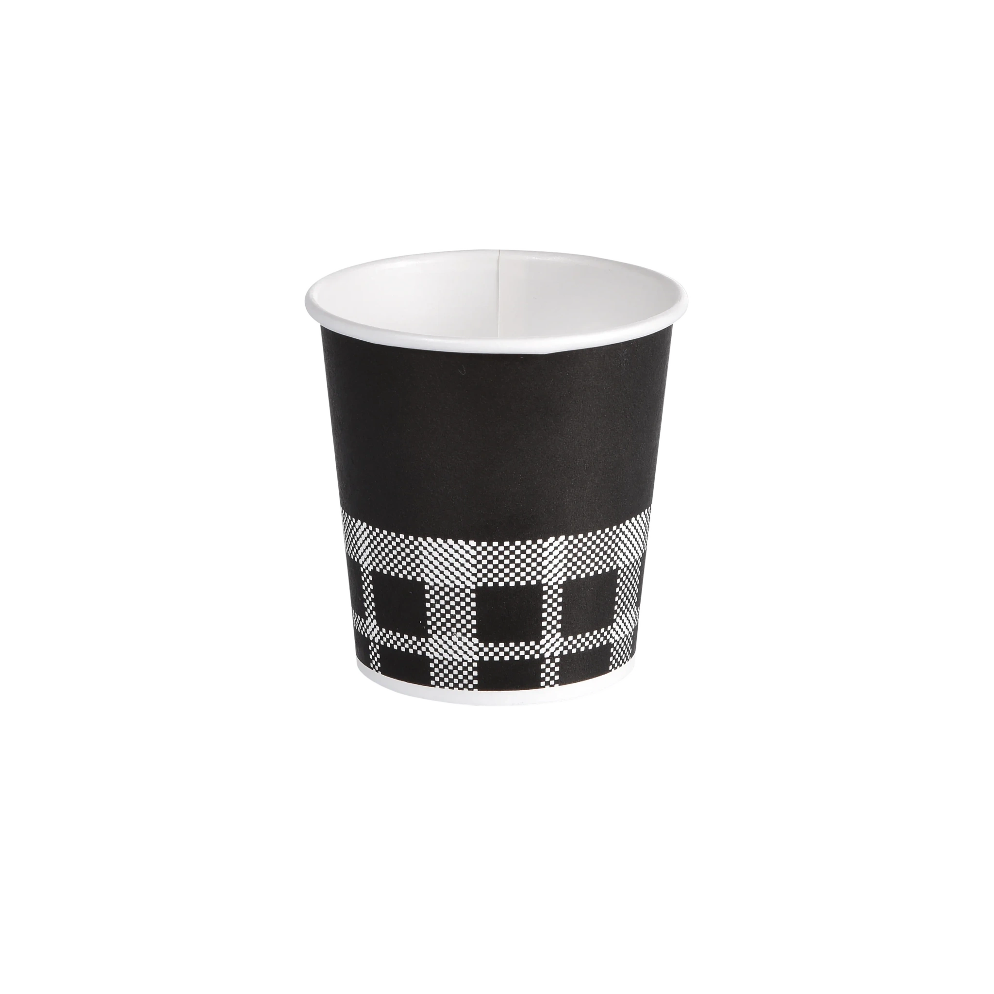 Becher Izza schwarz Weiß