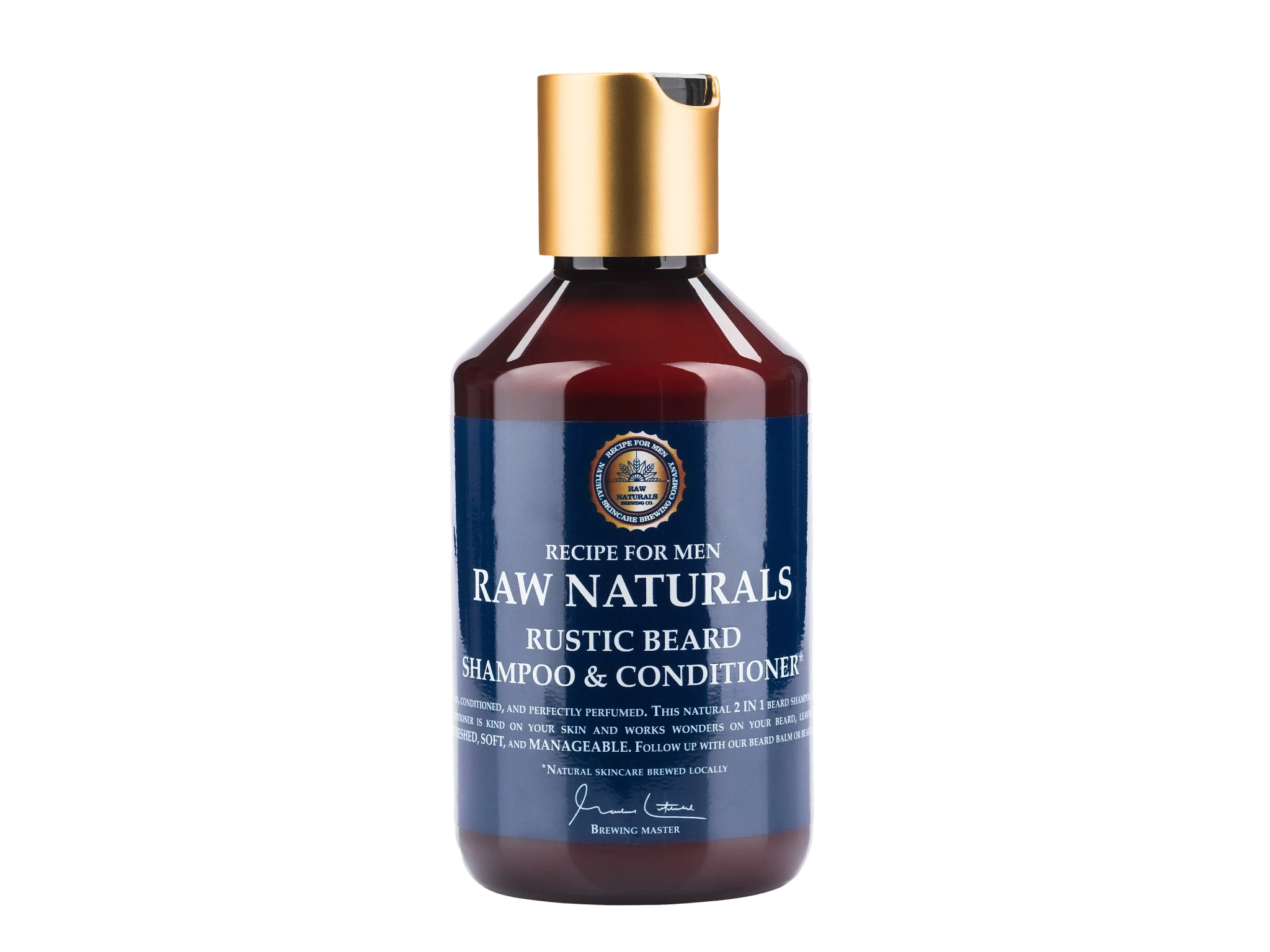 RAW Naturals Rustic Beard Shampoo & Conditioner, 250 ml