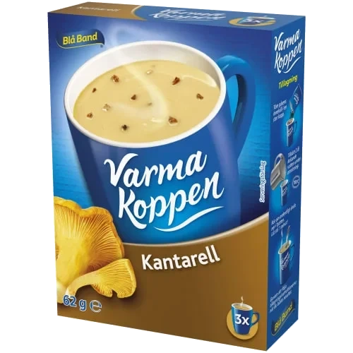Kantarell Varma Koppen Pulver/3 Port