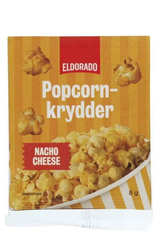 Popcornkrydder Nacho Cheese 3x8g Eldorado