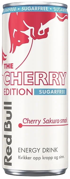 Red Bull Sukkerfri Edition Cherry Sakura Smak 250ml