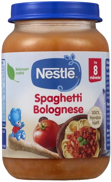 Spaghetti Bolognese 8m 190g