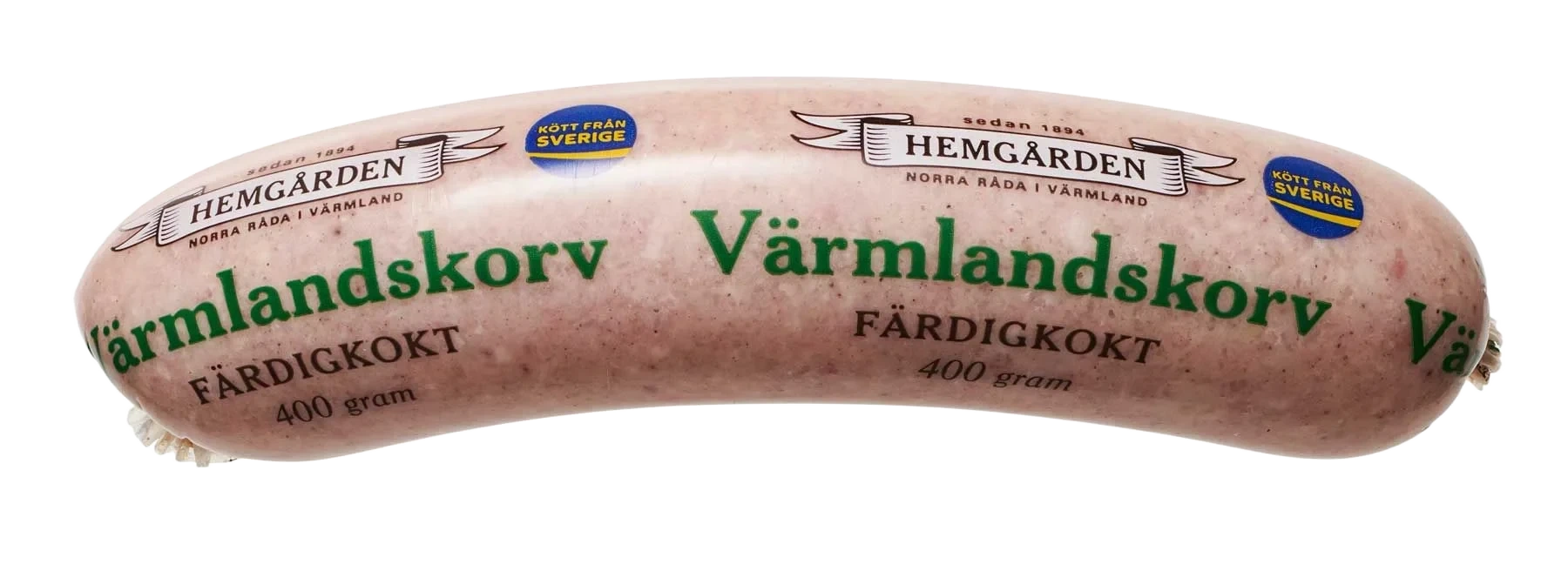 Värmlandskorv kokt