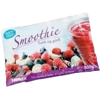 Smoothie Mix Blåbær/Bringebær Banan 800gr