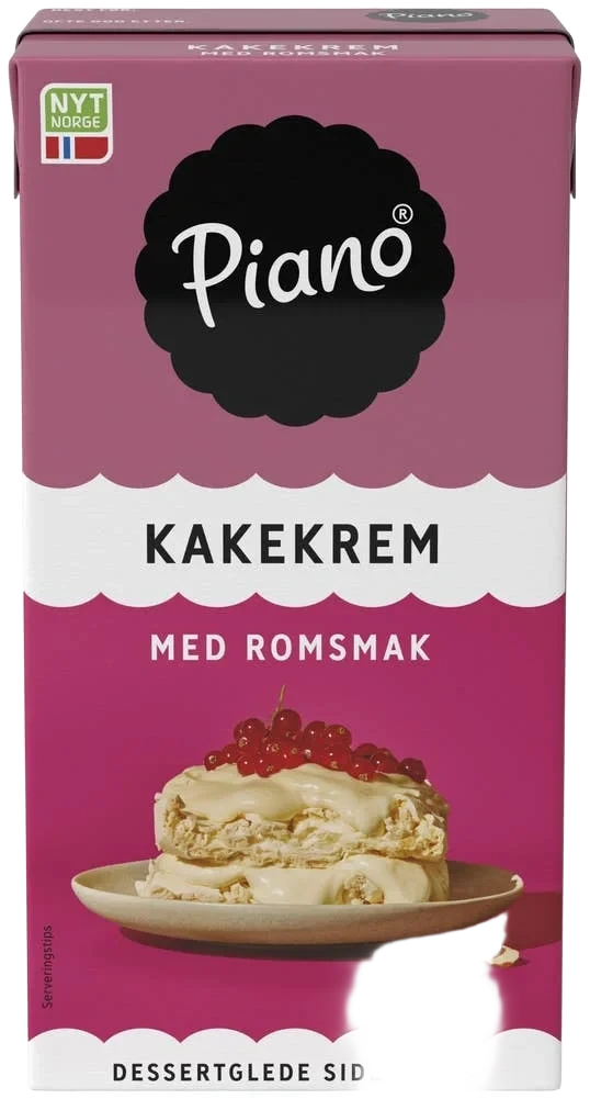 Piano kakekrem