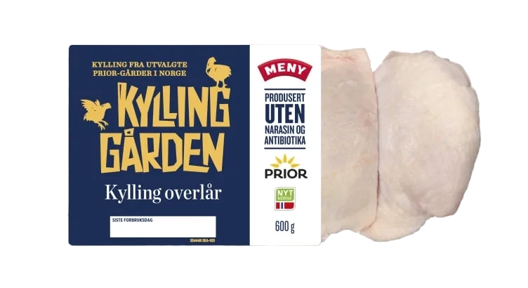 KyllingGården Overlår av kylling 600g