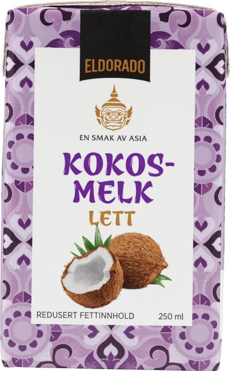 Kokosmelk Lett 250ml Eldorado
