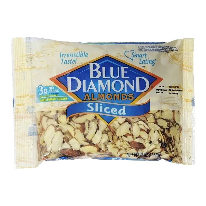 Mandler, skivekuttet         227g