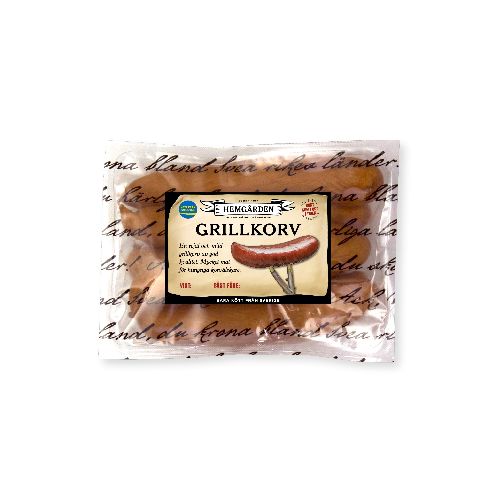 Grillkorv 500g
