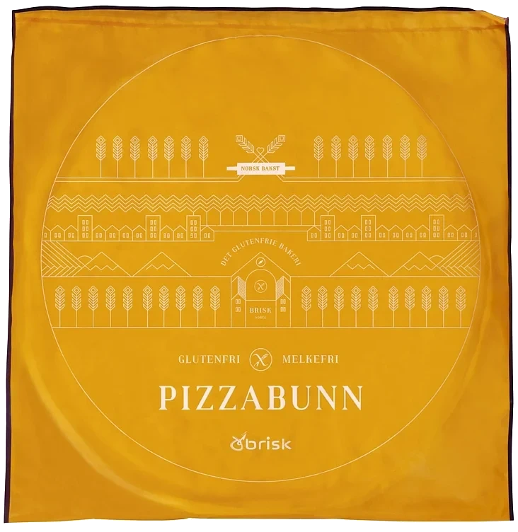 Pizzabunn lettsteikt glutenfri  300g