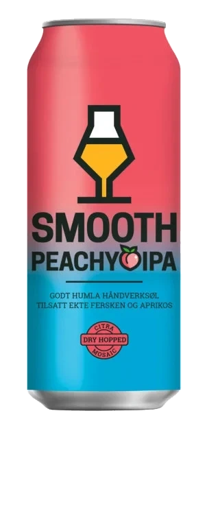 Smooth Peachy Ipa 0,5l boks Klokk&Co