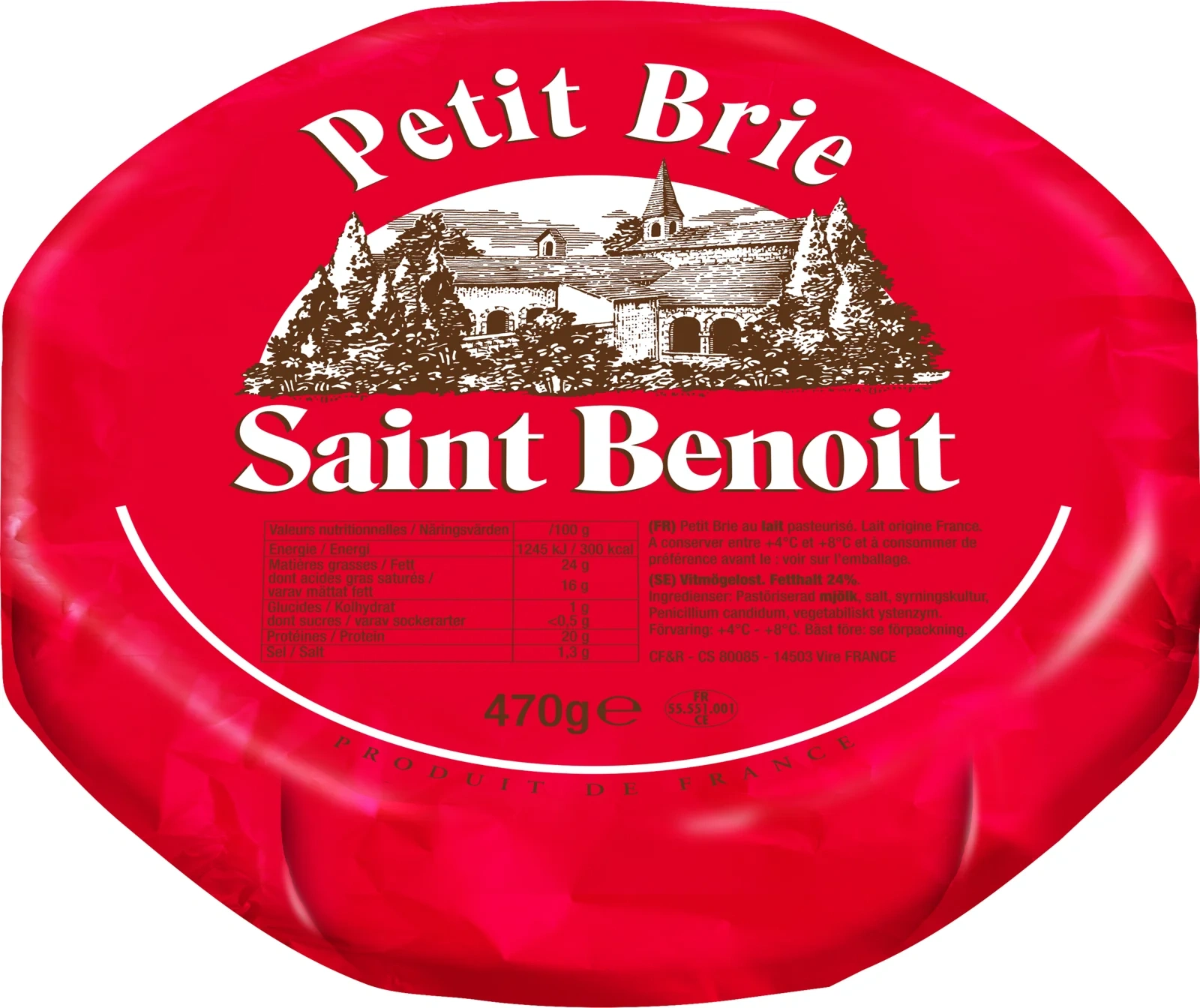Fransk brie vitmögelost