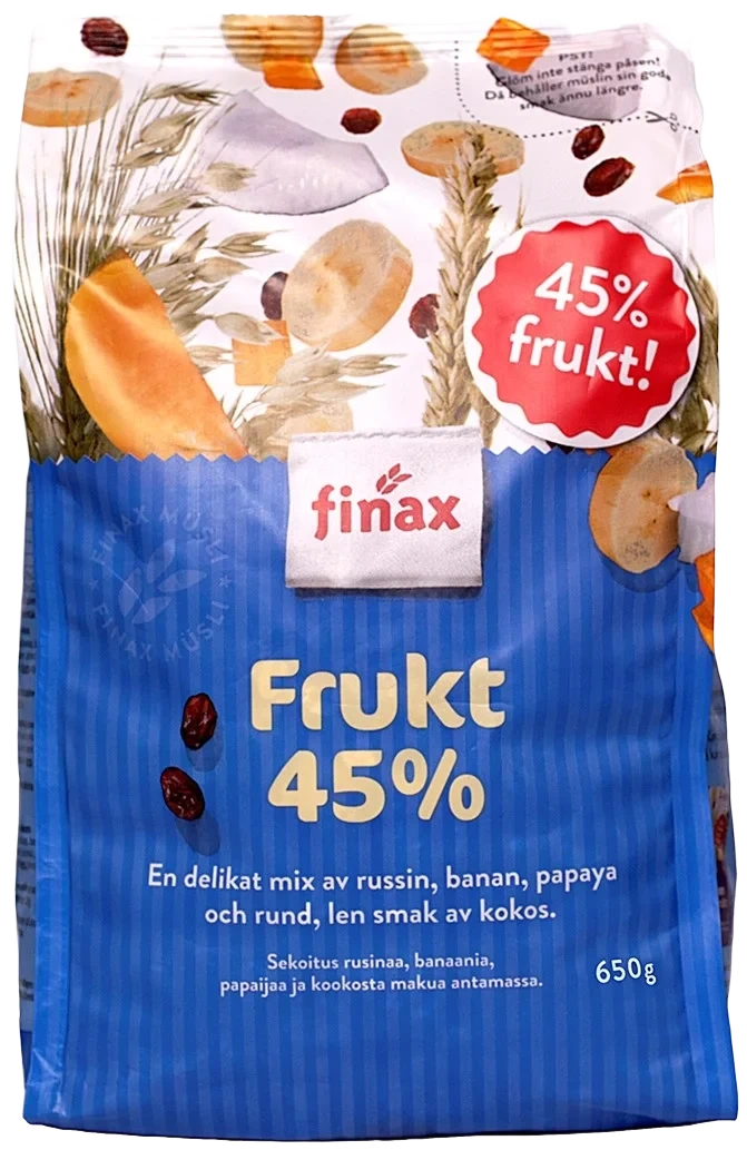 Frukt 45 %