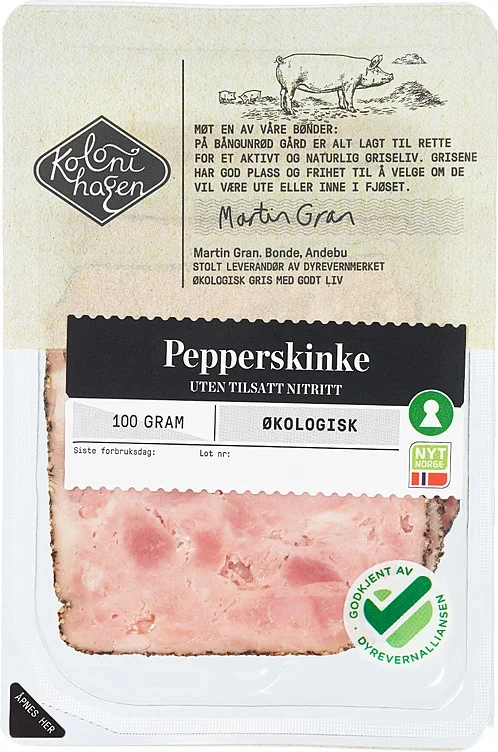 Pepperskinke økologisk   100g