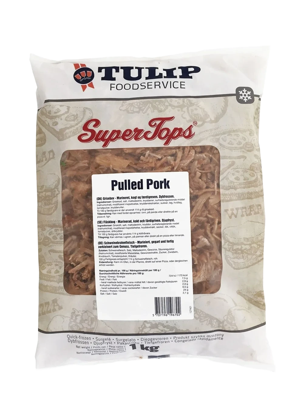 Pulled Pork färdigriven