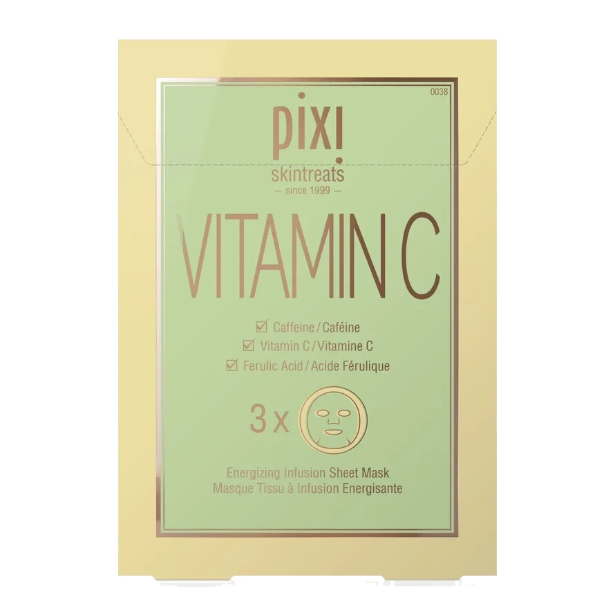 Pixi Vitamin-C Energizing Sheet Mask 3 pcs