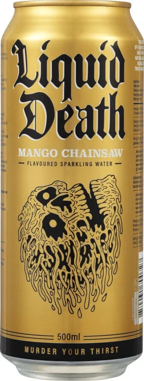 Liquid Death Mango Chainsaw 0,5l boks