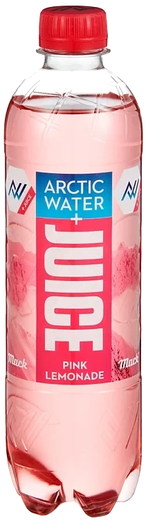 Mack arctic juice pink lemonade  24x0,5l
