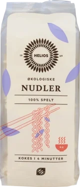 Nudler Spelt 250g Økologisk Helios