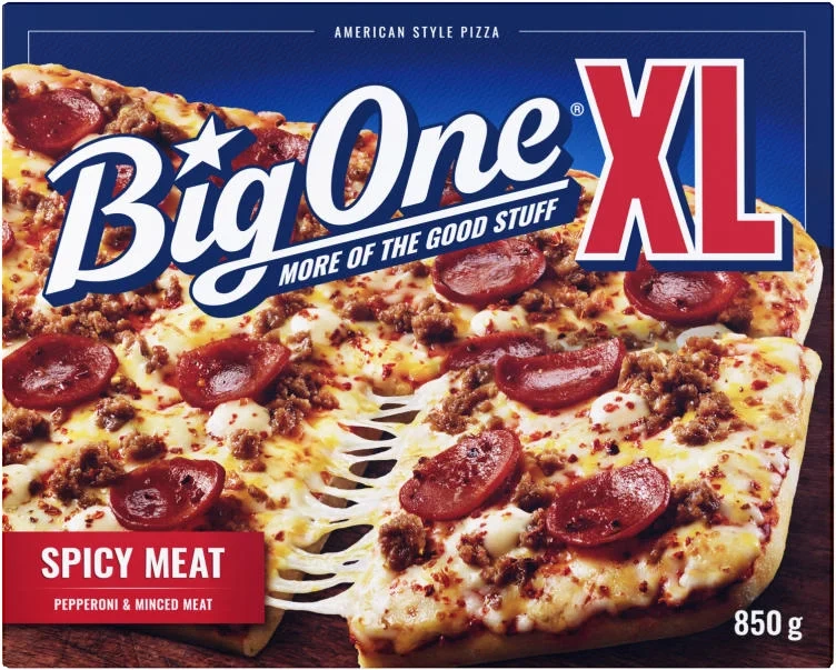 Big One Pizza Xl Spicy Meat 850g