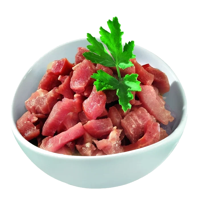 Lutefiskbacon strimlet u/svor røkt   2,5kg