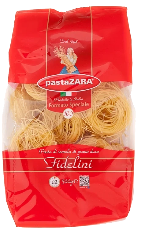 Fedelini1.05mm 500g Pasta Zara