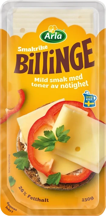 Billinge skivad ost 26%
