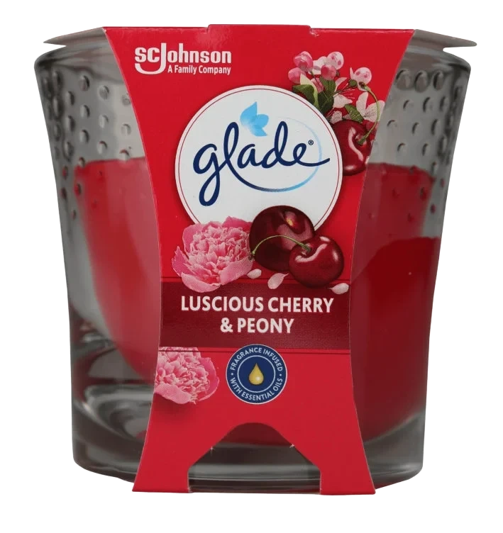 Glade Duftlys Cherry&Peony 112g