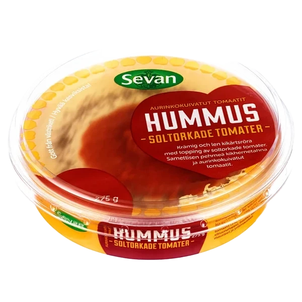 Hummus Soltørkede Tomater 275g Sevan