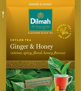 Ginger & Honey, Etisk Produsert Te, 100 Stk, Dilmah