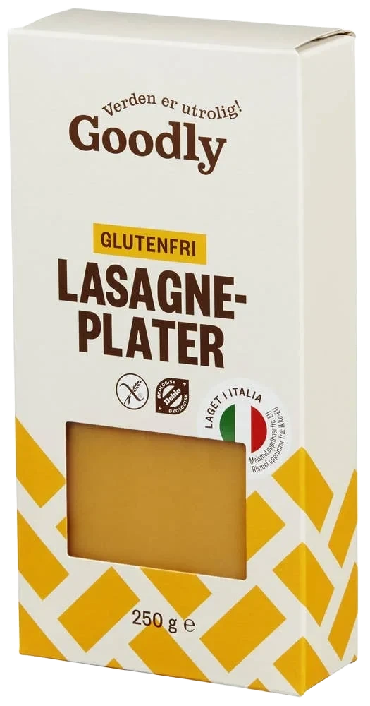 Goodly Glutenfri lasagneplater