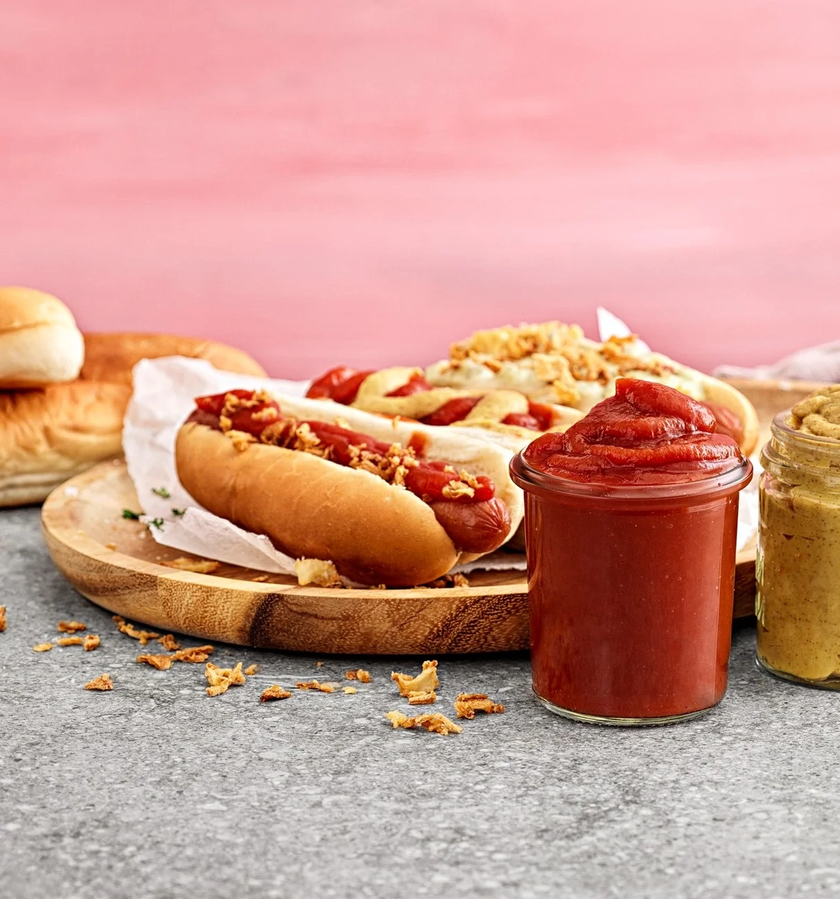 Ketchup i hink