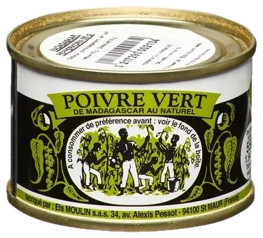 Madagascar grønne pepperkorn 55g