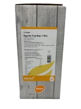 Äggvita frigående inne EU 5kg BIB