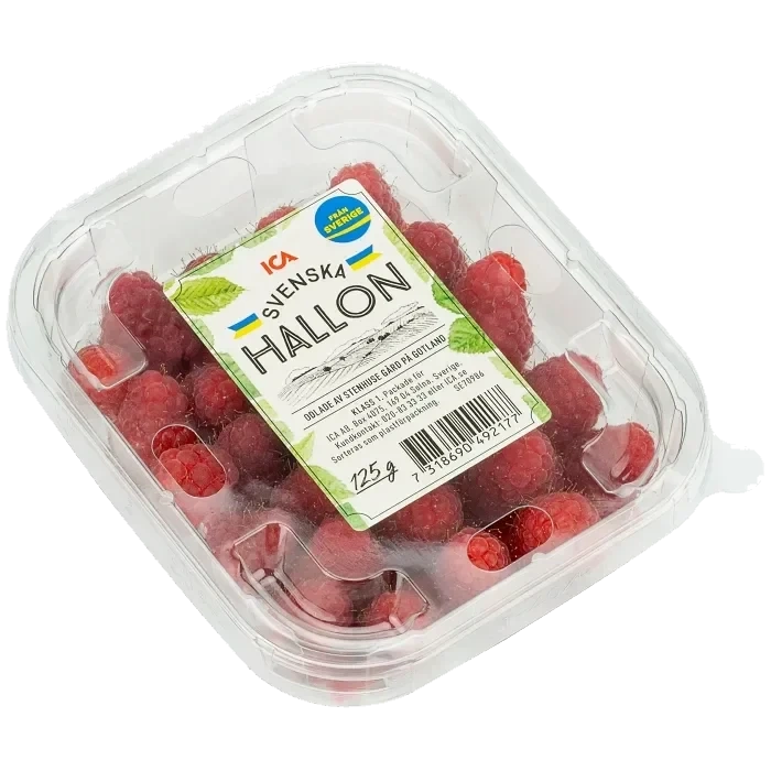 Hallon 125g Klass 1 ICA