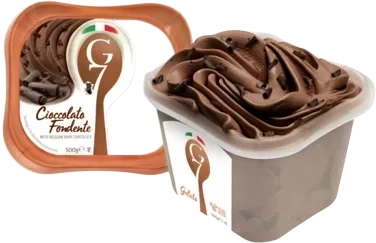 Cioccolato Fondente 1l G7 Ekte Italiensk Iskrem