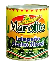 Jalapenos grønn skivet  3kg