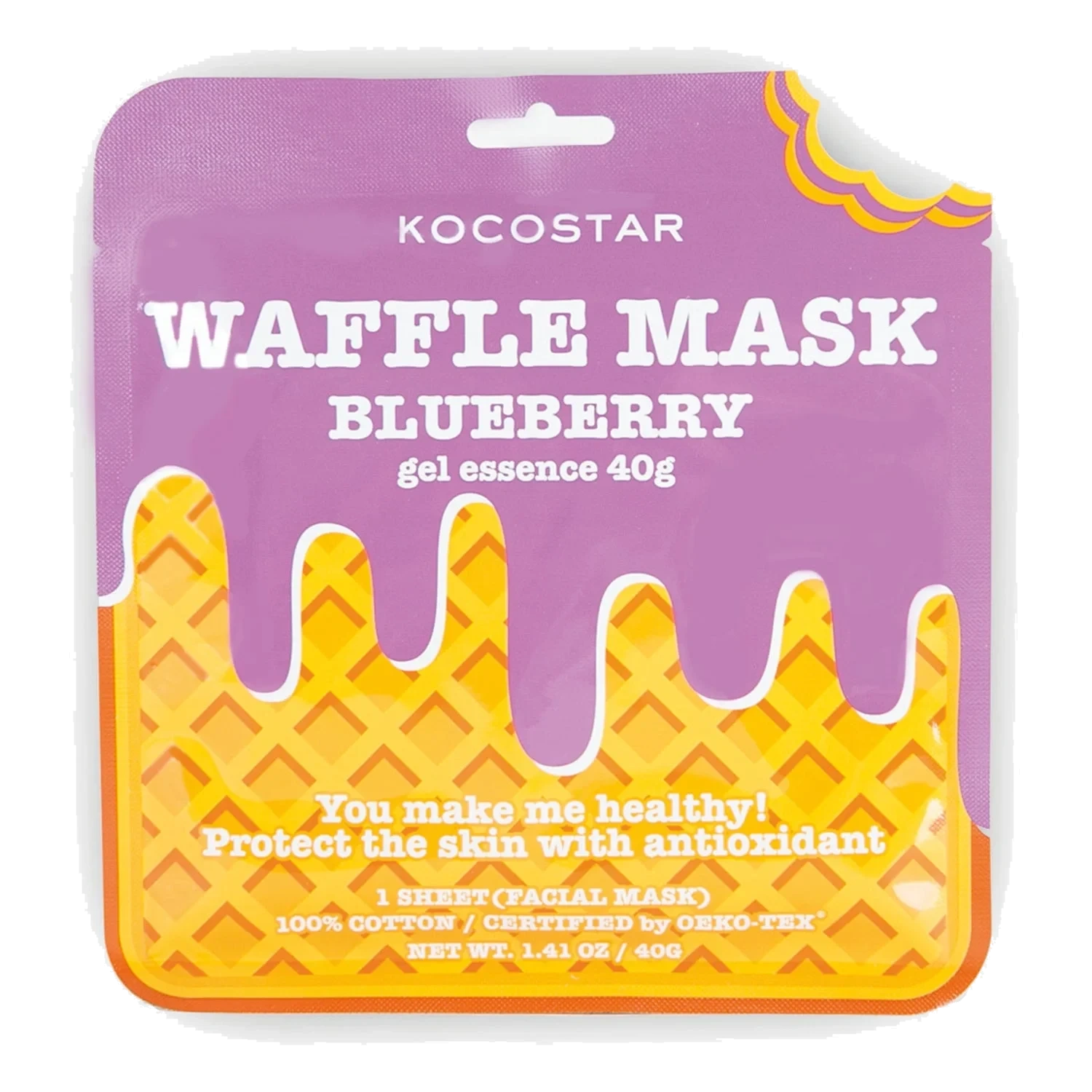 Kocostar Waffle Mask Blueberry