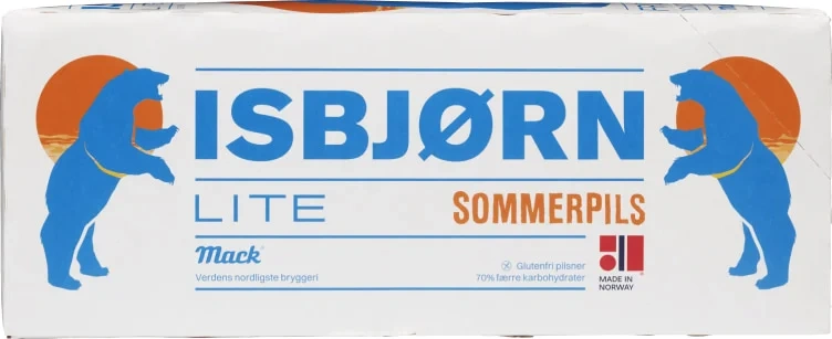Mack Isbjørn Lite Sommerpils 0,33lx10 boks