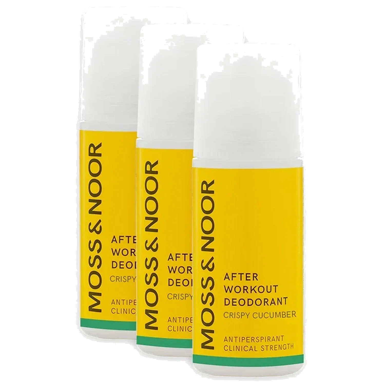 Moss & Noor After Workout Deodorant 3 pack