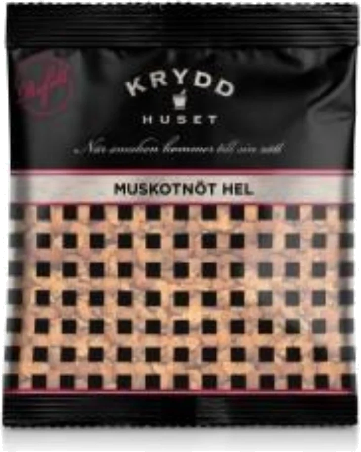 Kryddhuset Muskatnøtt Hel 30g