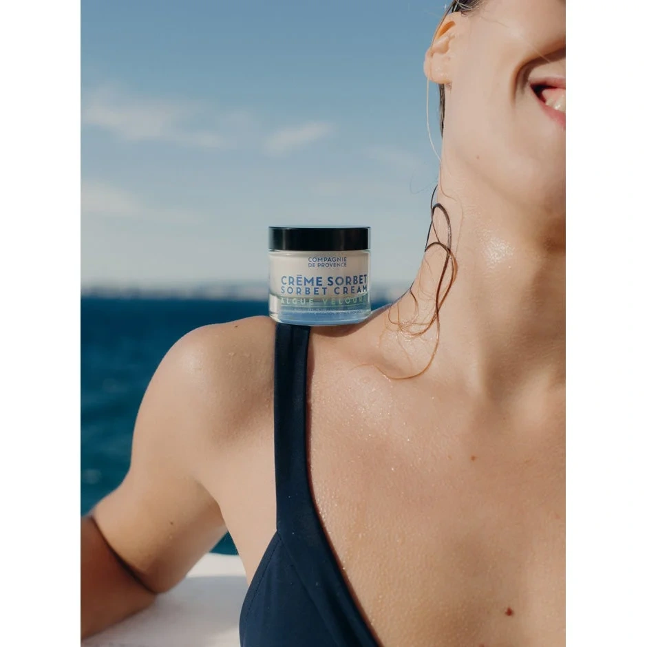 COMPAGNIE DE PROVENCE SAVON Sorbet Cream Velvet Seaweed Day Cream 50 ML