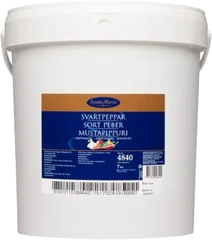 Sort Pepper Grovmalt 7kg Santa Maria