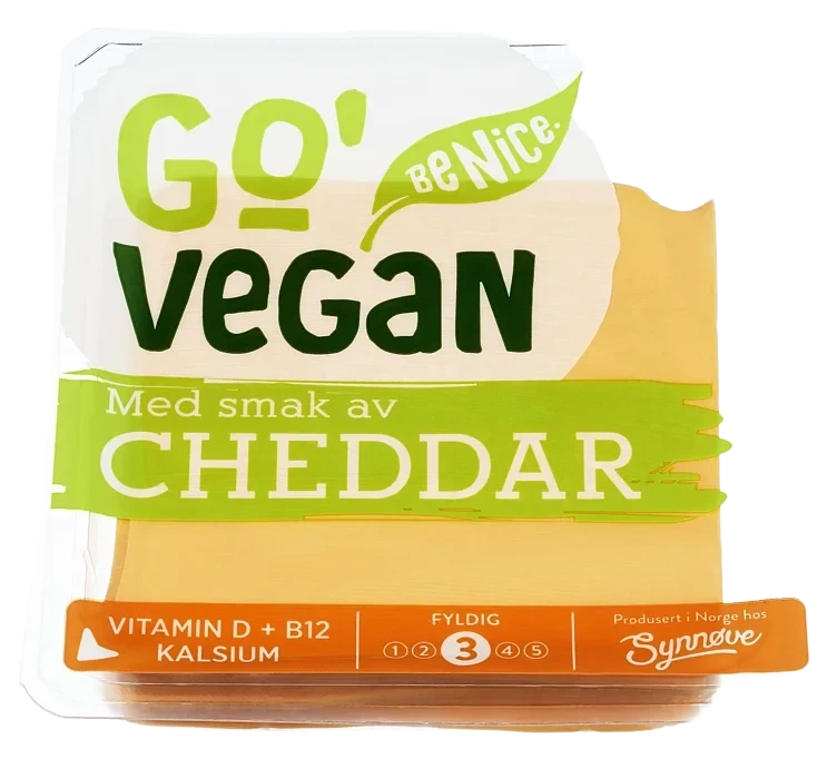 Go'Vegan Vegansk Cheddar