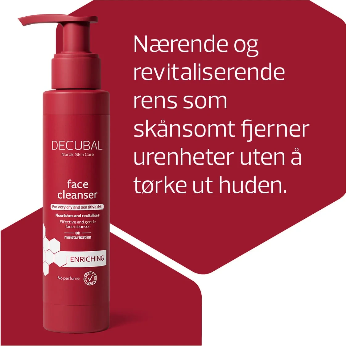 Decubal Enriching Face Cleanser, 150 ml