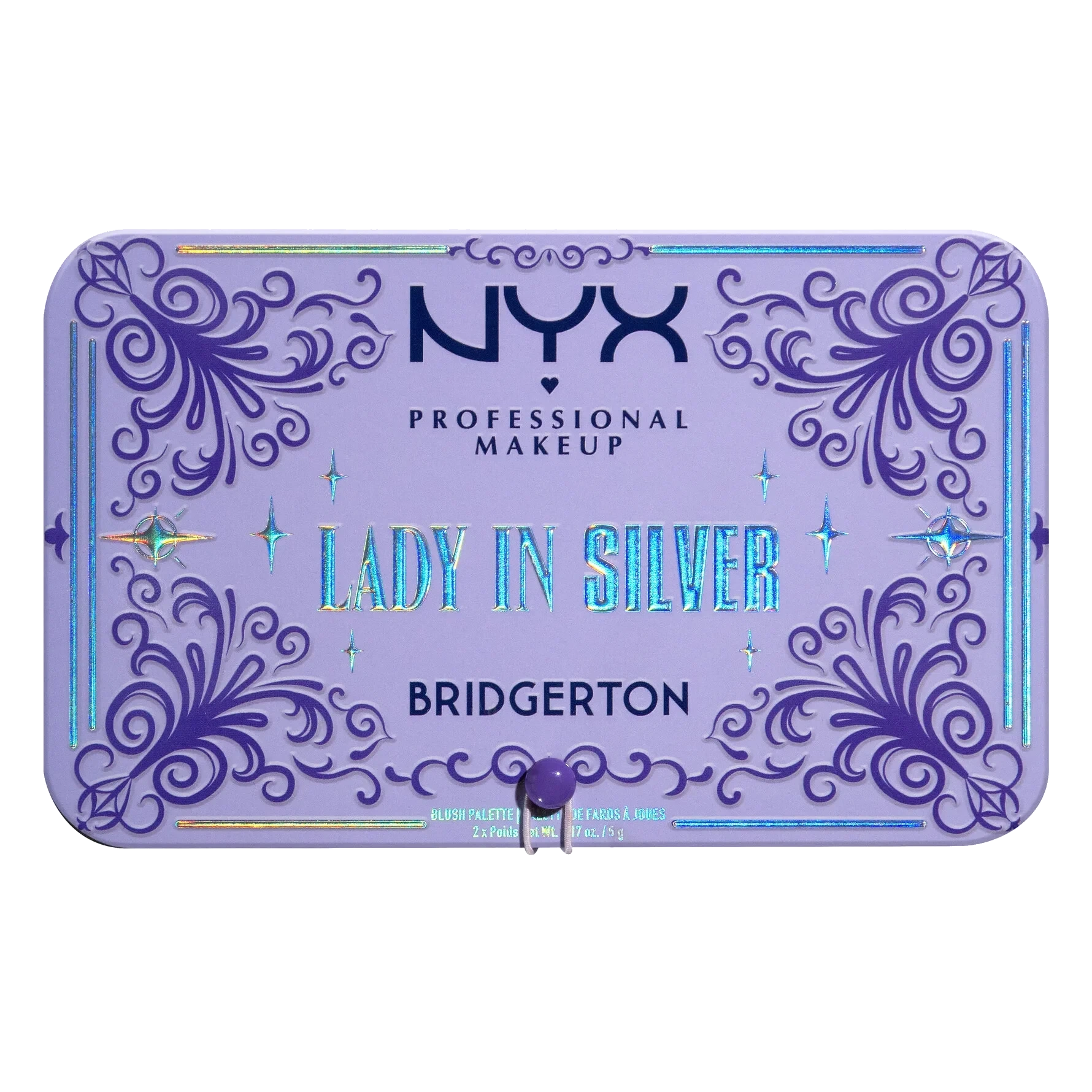NYX PROFESSIONAL MAKEUP Bridgerton Royal Blushpalette Lady In Silver