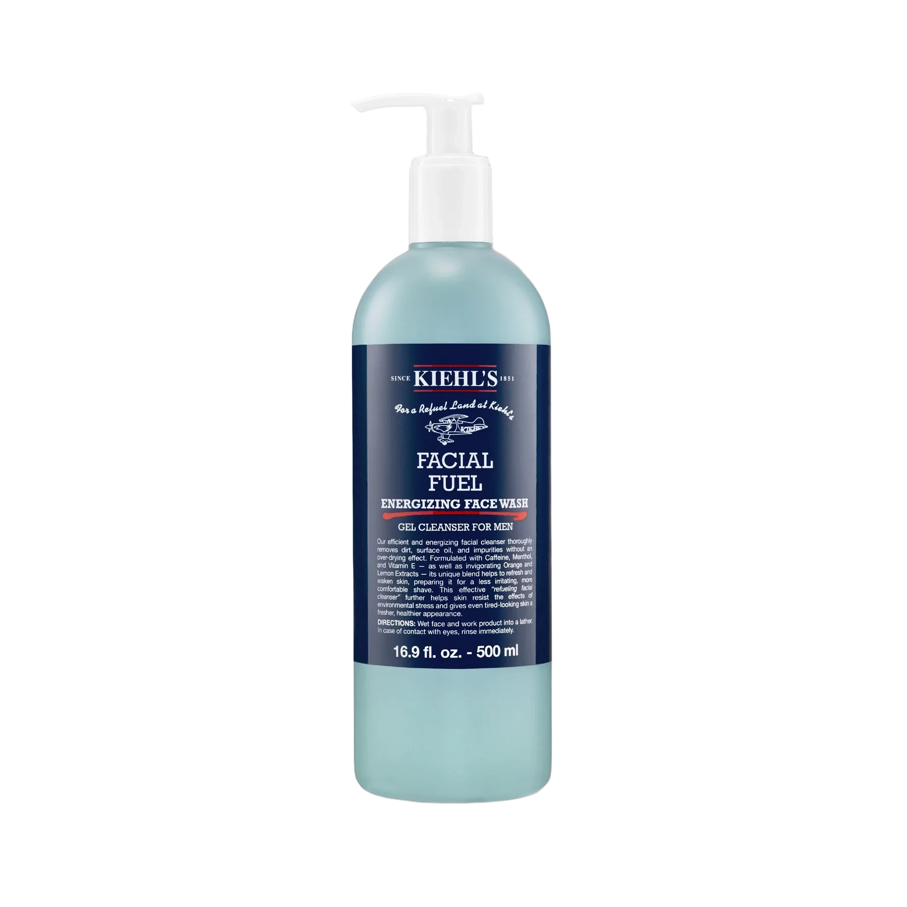 Kiehl’s Facial Fuel Energizing Face Wash For Men 500 ml